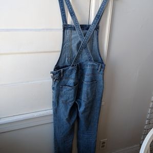 Free People denim overalls